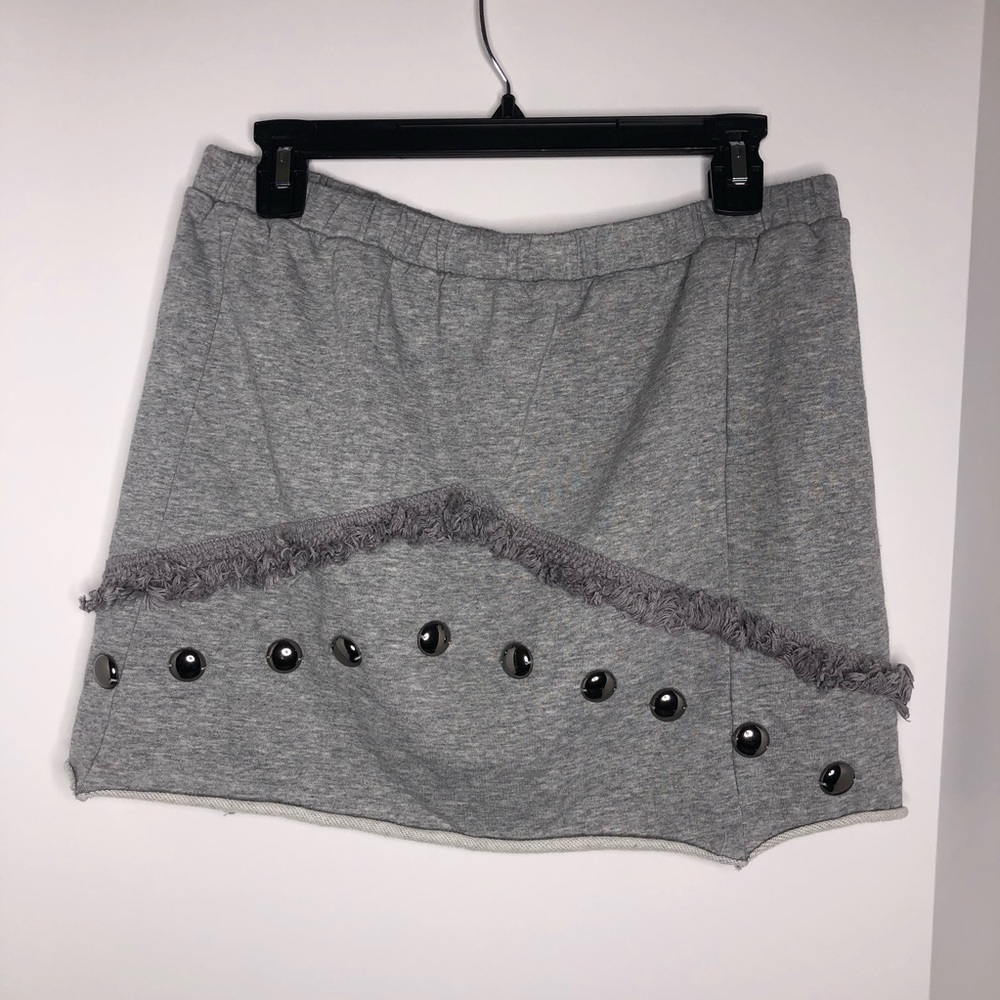 Girls skirt with silver decor